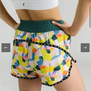 Large Zyia Lemon & Pine Sprinter Shorts